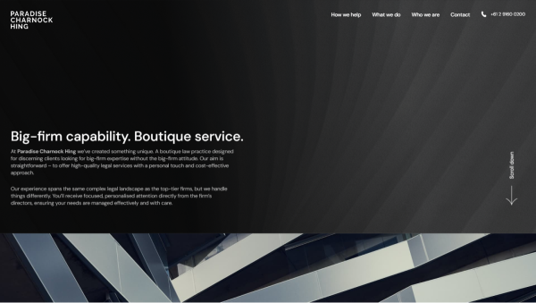 View Paradise Charnock Hing Portfolio