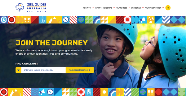 View Girl Guides Victoria Portfolio