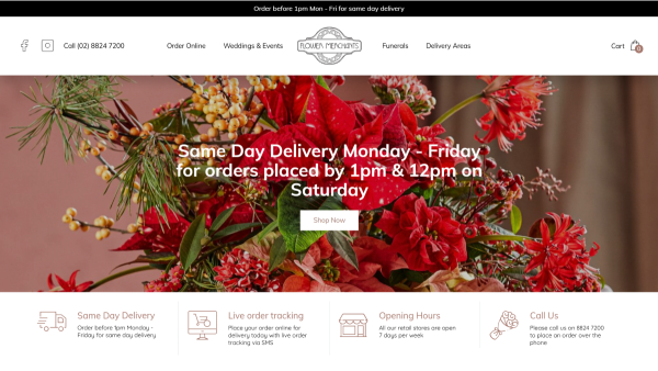 View Flower Merchants Portfolio