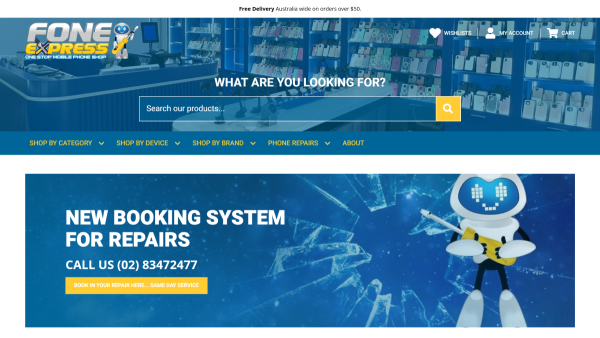 View Fone Express Portfolio